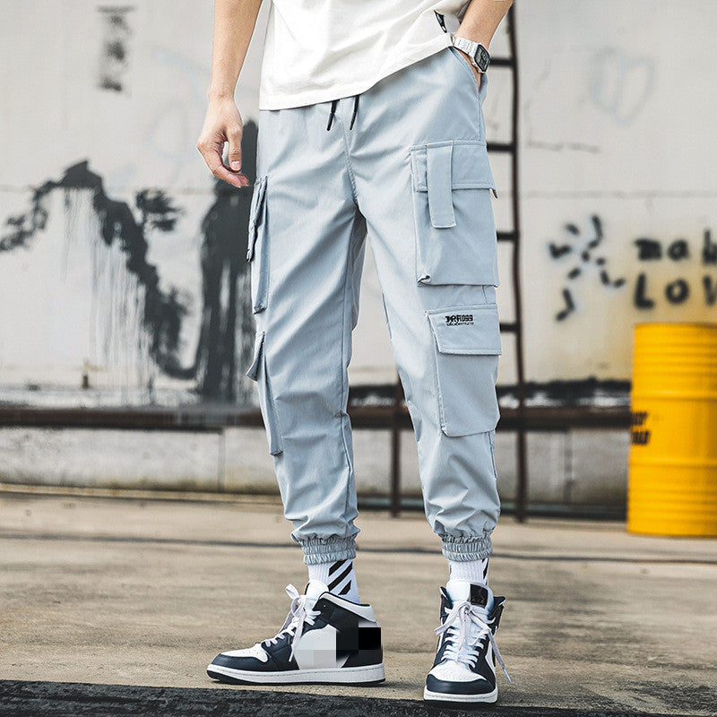 Trend Ins Spring Functional Wind Boys Harem Pants - Tokcobstore