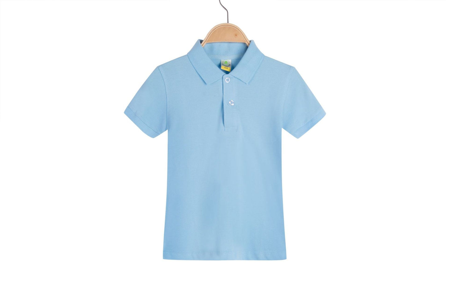 New Children's Clothing Lapel Short-sleeved Cotton Advertising Shirt T-shirt - Tokcobstore