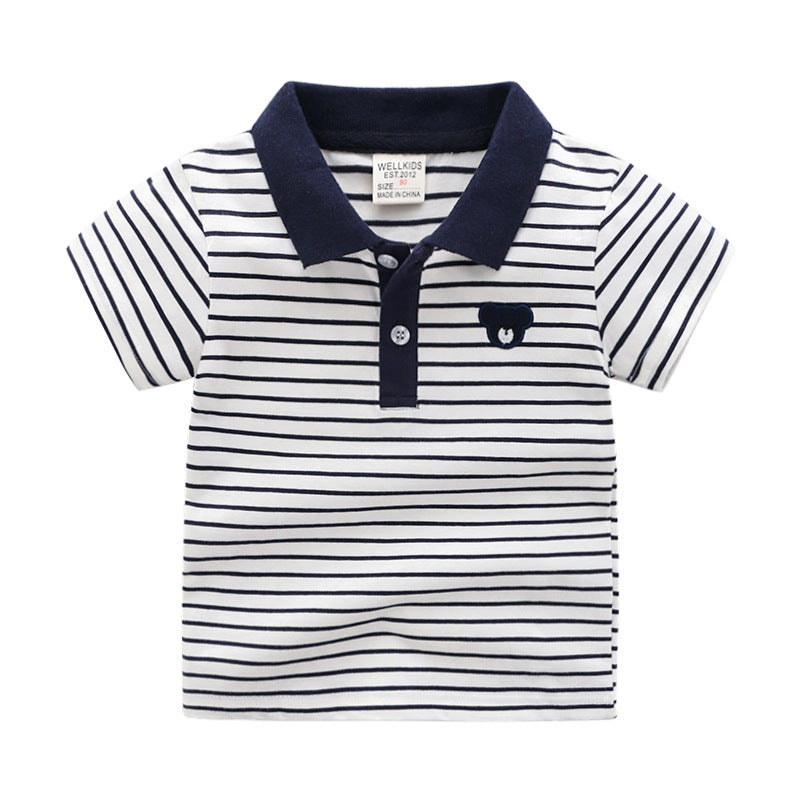 Cartoon Children's Shirt Short Sleeve POLO Shirt - Tokcobstore
