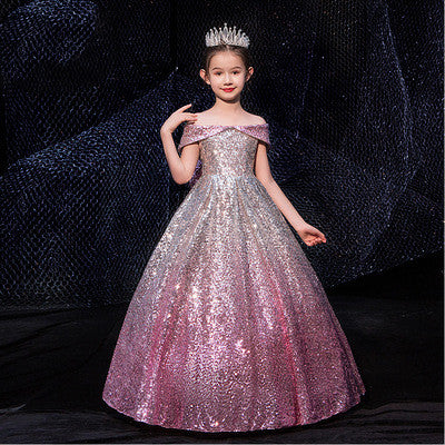 Girls long tail dress - Tokcobstore