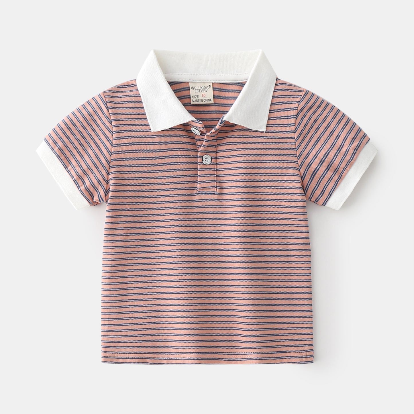 Summer Boys Short-sleeved POLO Shirt, Casual Middle And Small Children's Cotton Short-sleeved - Tokcobstore