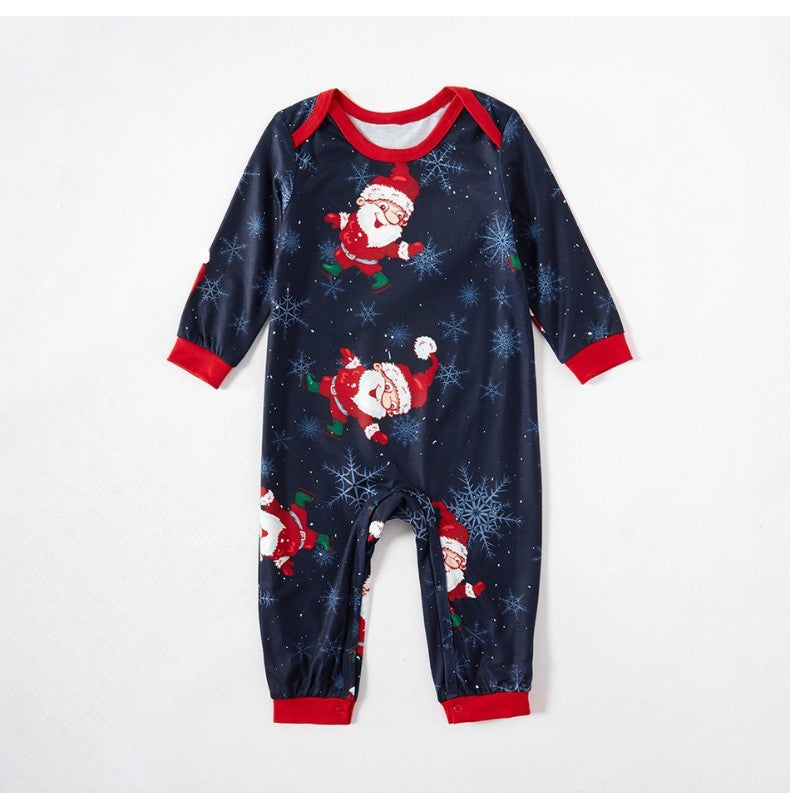 Two piece set of printed CHRISTMAS PAJAMAS - Tokcobstore