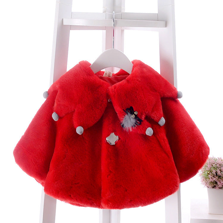 Children's Wear Baby Heavy Cape Baby Cape Coat - Tokcobstore