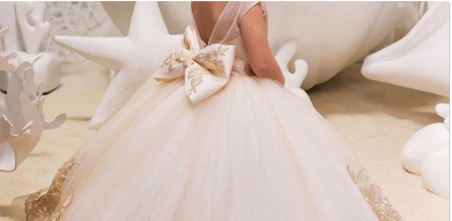 Fashion Polyester Children's Dress Lace Puff Skirt - Tokcobstore