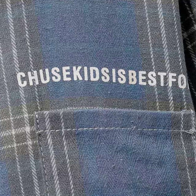 Boys' Plaid Shirt Long Sleeved Cotton Top - Tokcobstore