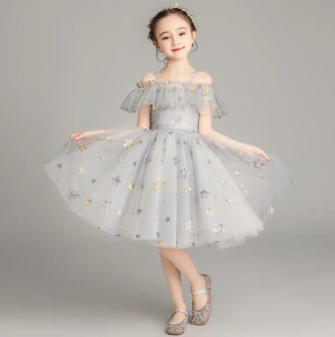 Princess Dress Girl Puffy Flower Piano Costumes - Tokcobstore