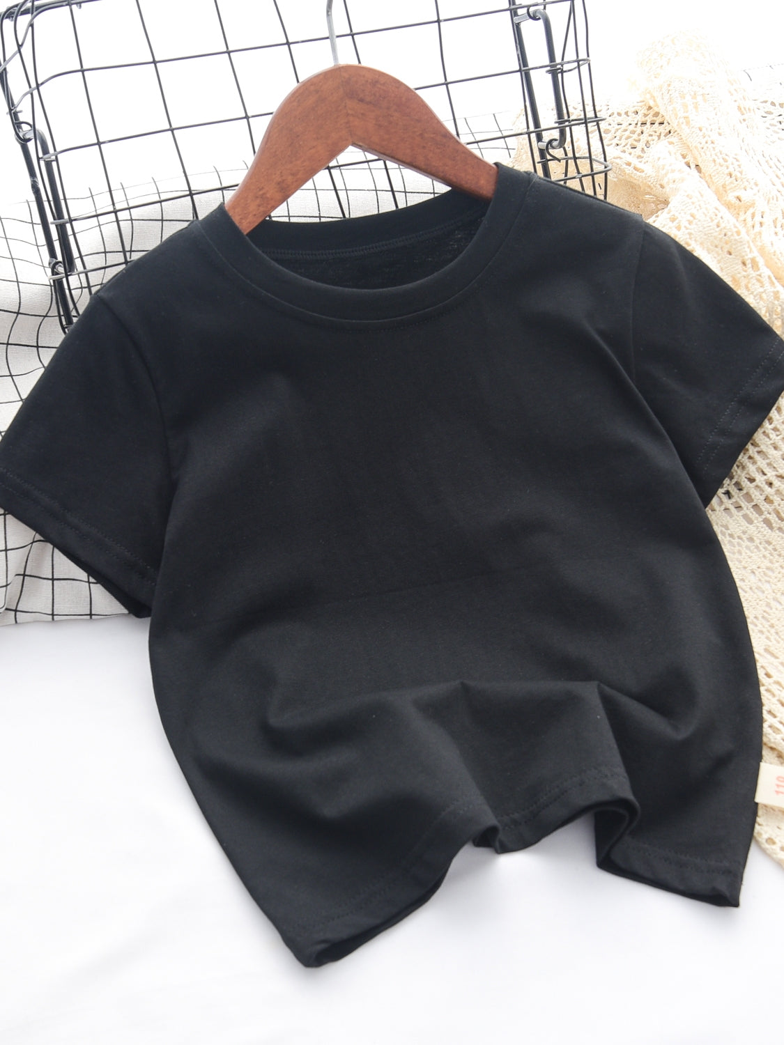 Boys And Girls White T-shirt Half Sleeved Top - Tokcobstore
