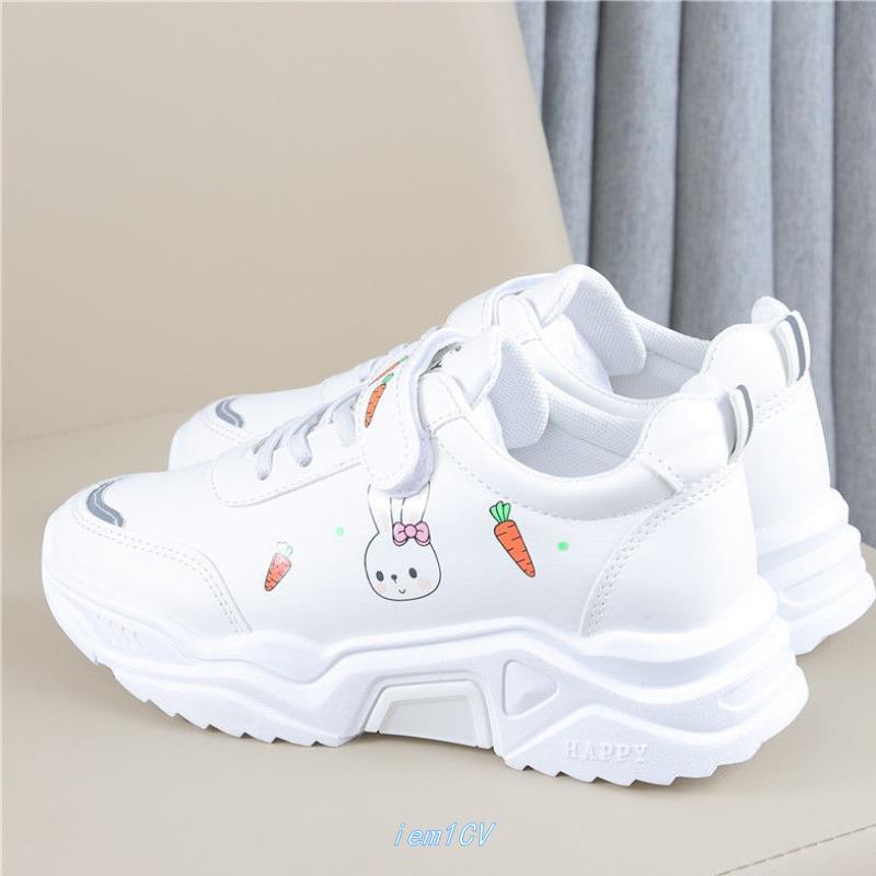 Spring And Autumn Primary School Students Casual All-match Pu Running Shoes - Tokcobstore
