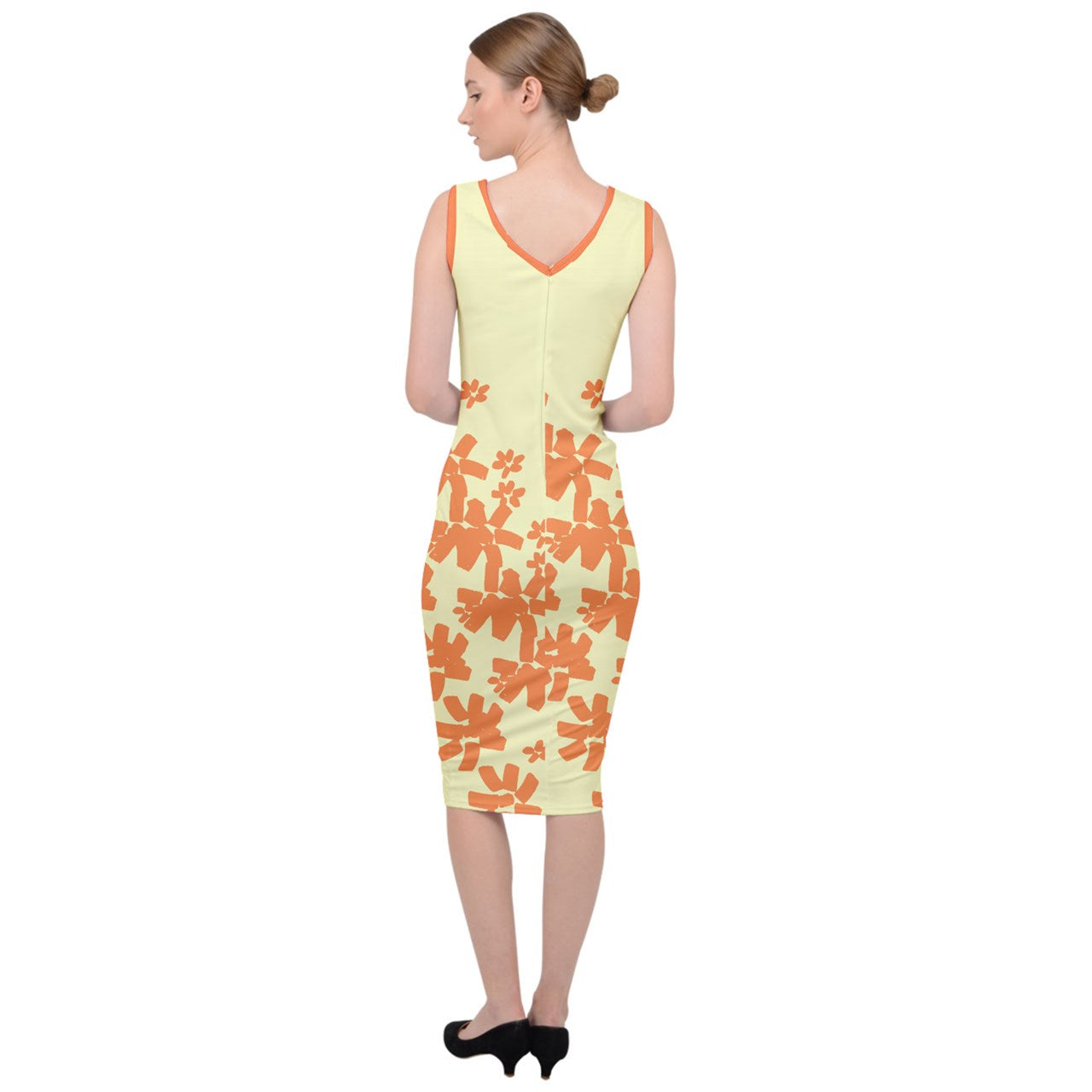 Sleeveless Pencil Dress - Tokcobstore