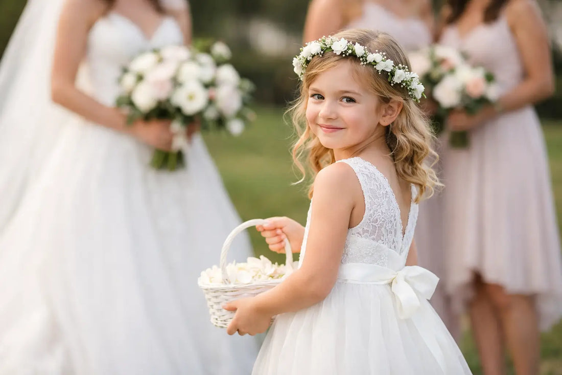 What Should Flower Girls Wear to a Wedding?