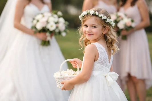What Should Flower Girls Wear to a Wedding?