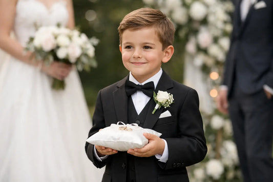 What Should Ring Bearers Wear at Weddings?