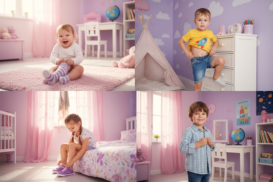 Age-by-Age Guide: When Kids Can Start Dressing Themselves