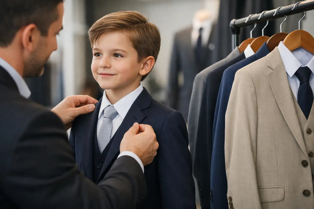 How to Choose Boys Suits That Fit Right