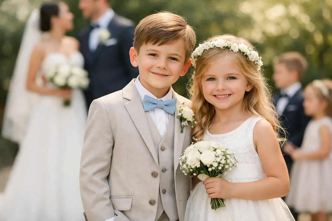How to Dress Kids for Weddings Right