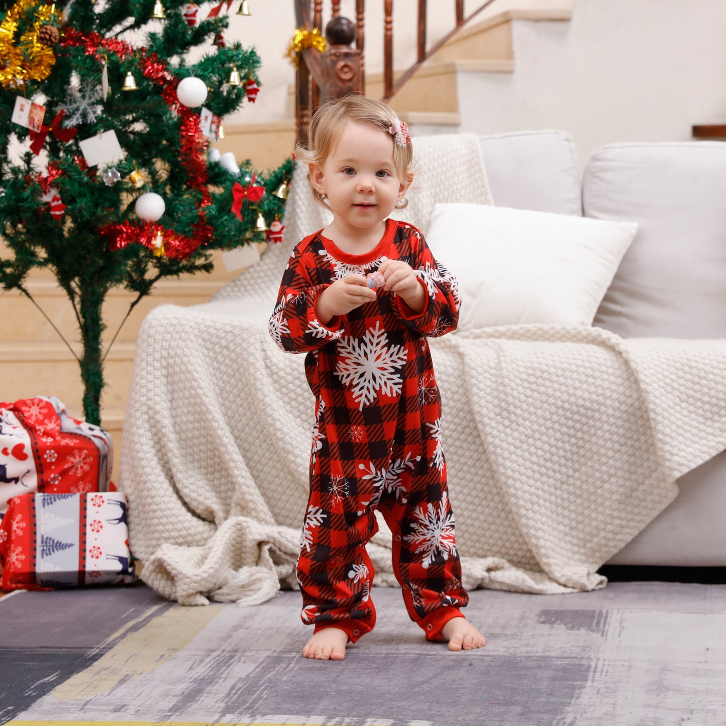 Christmas Parent-child Pajamas Suit Printed Homewear