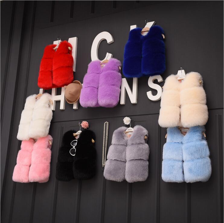 Three-piece Fur Vest Short Thick Coat