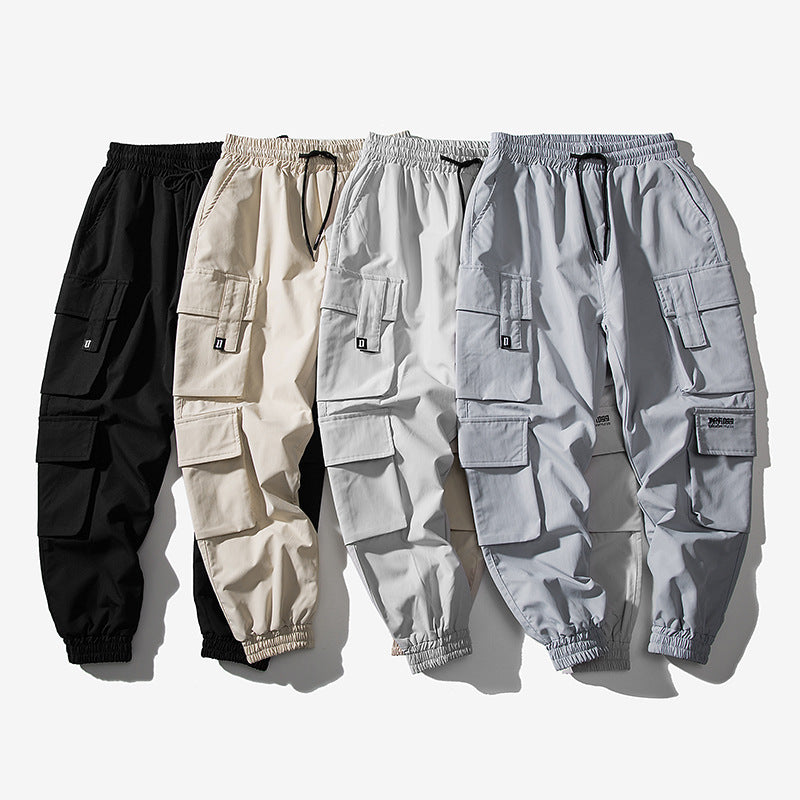 Trend Ins Spring Functional Wind Boys Harem Pants - Tokcobstore