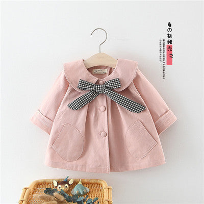 Girl's coat foreign style girl windbreaker - Tokcobstore