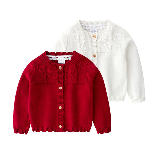 Children's cardigan sweater