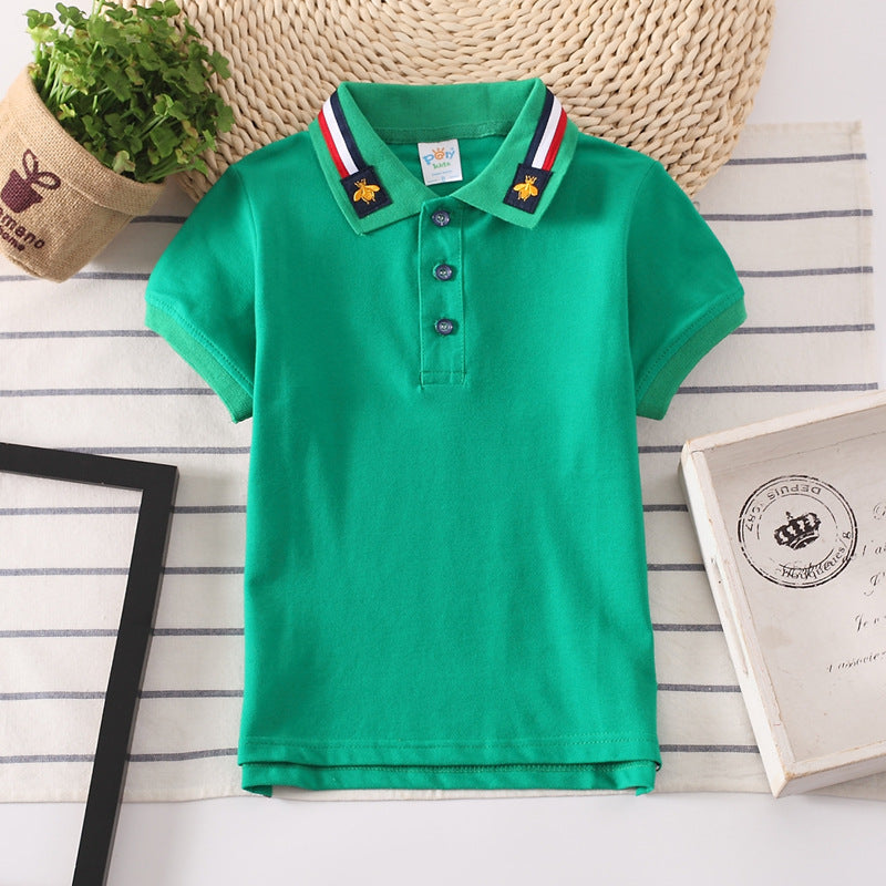 Solid color polo shirt - Tokcobstore