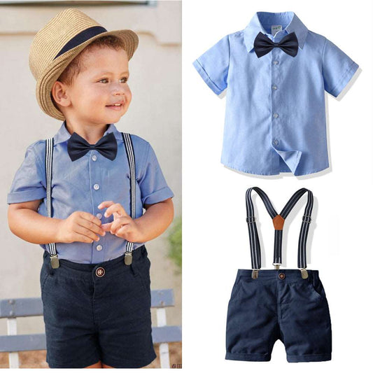 Boy's shirt and overalls