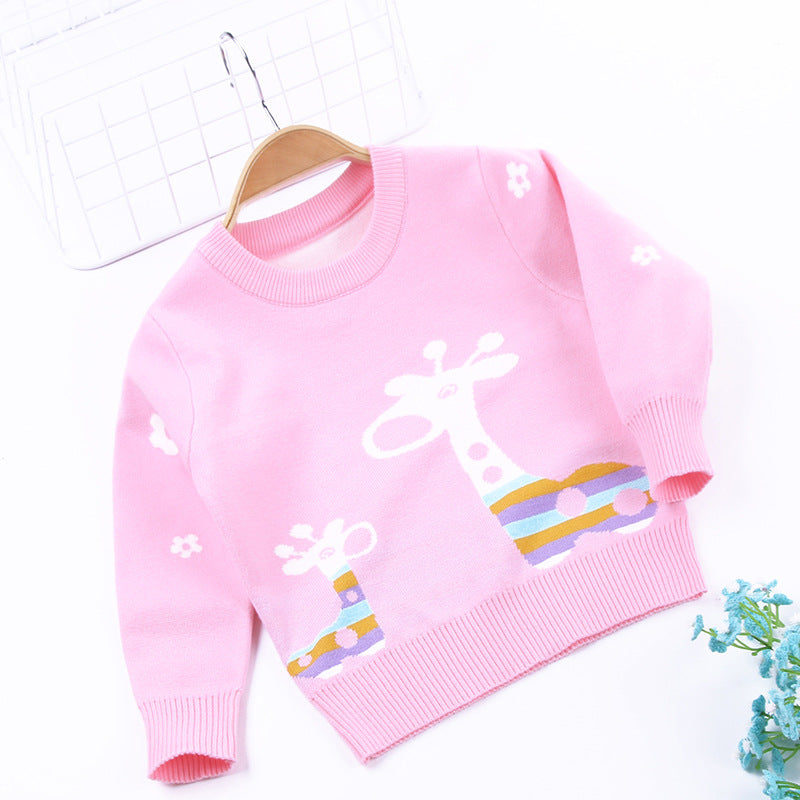 Girls autumn/winter sweater knitwear