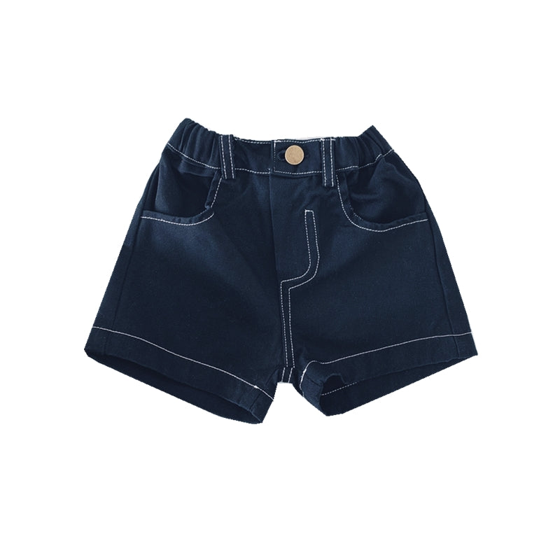 Children'S Clothing Spring And Summer Boys And Girls Jeans New Hot Pants Children'S Casual Five-Point Pants Baby Pants