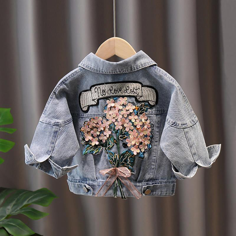 Girls Fashion Cute All-Match Denim Jacket - Tokcobstore