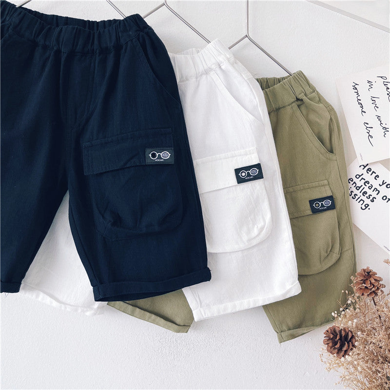 Children's Clothing Boys Summer Casual Shorts Five-point Pants - Tokcobstore