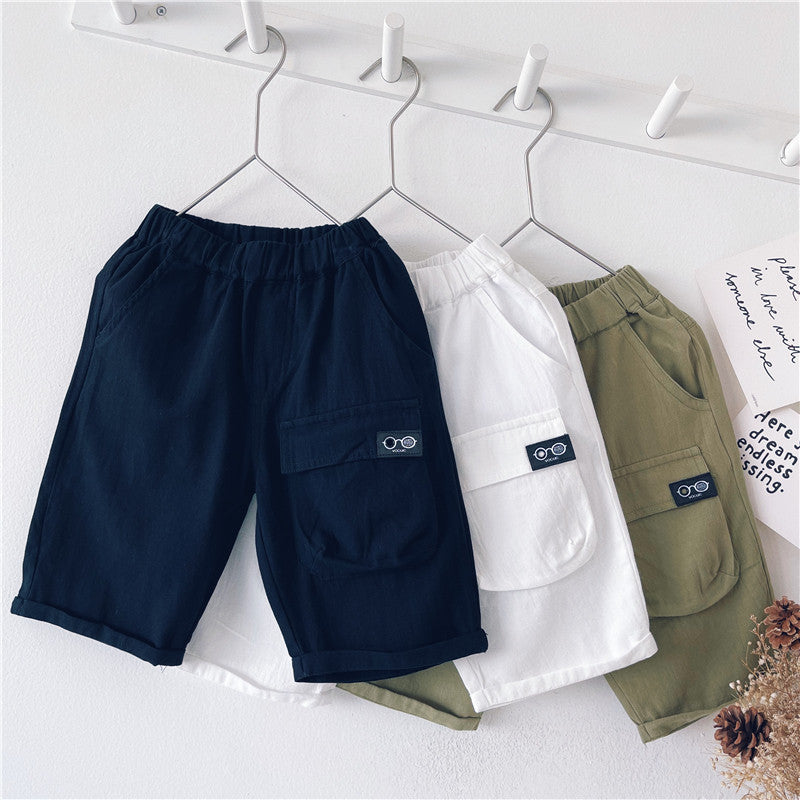 Children's Clothing Boys Summer Casual Shorts Five-point Pants - Tokcobstore