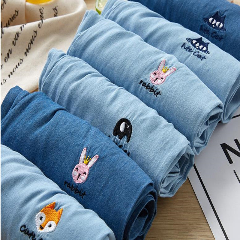 Spring New Children'S Anti Mosquito Pants Boys Spring And Autumn Thin Baby Loose Summer Girls Denim Pants