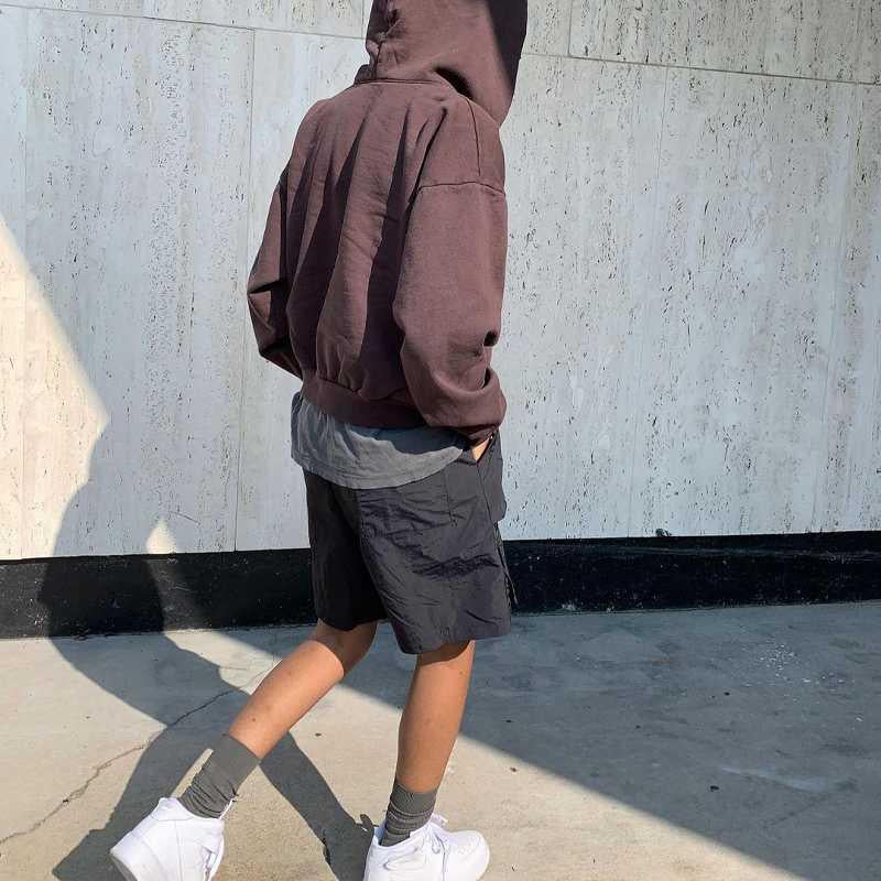 High Street Overalls Shorts Men's Functional Casual Pants Loose Five-point Pants Boys - Tokcobstore