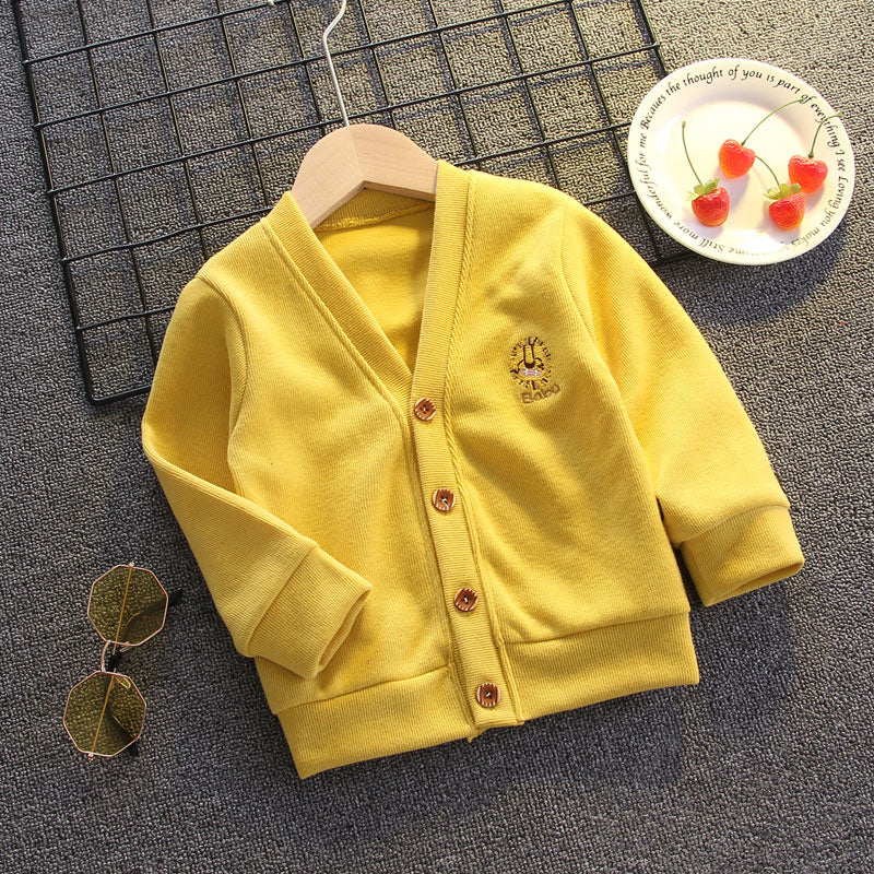 Boy's Plaid Shirt Baby Korean Style Loose Lapel Long Sleeve Plaid Shirt - Tokcobstore