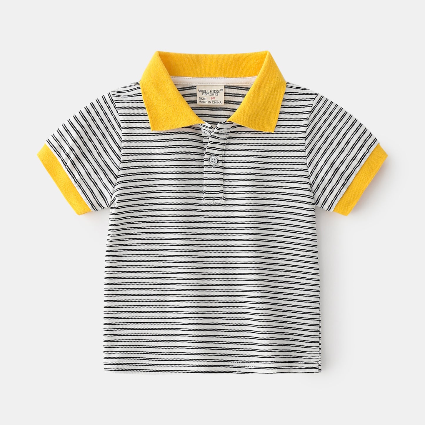 Summer Boys Short-sleeved POLO Shirt, Casual Middle And Small Children's Cotton Short-sleeved - Tokcobstore
