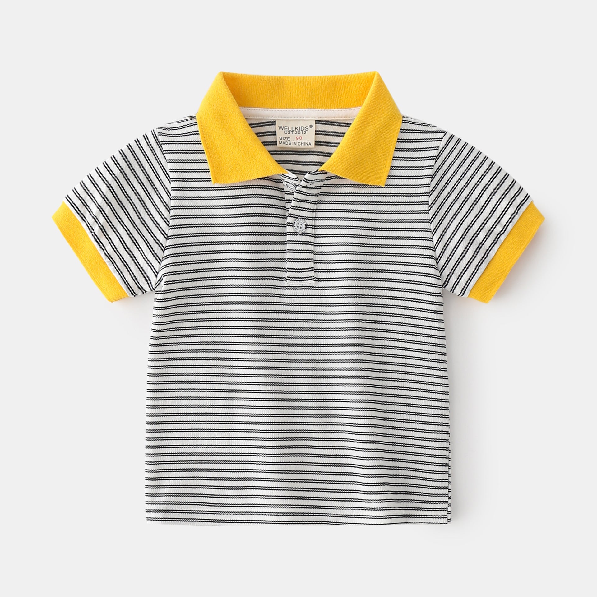 Summer Boys Short-sleeved POLO Shirt, Casual Middle And Small Children's Cotton Short-sleeved - Tokcobstore