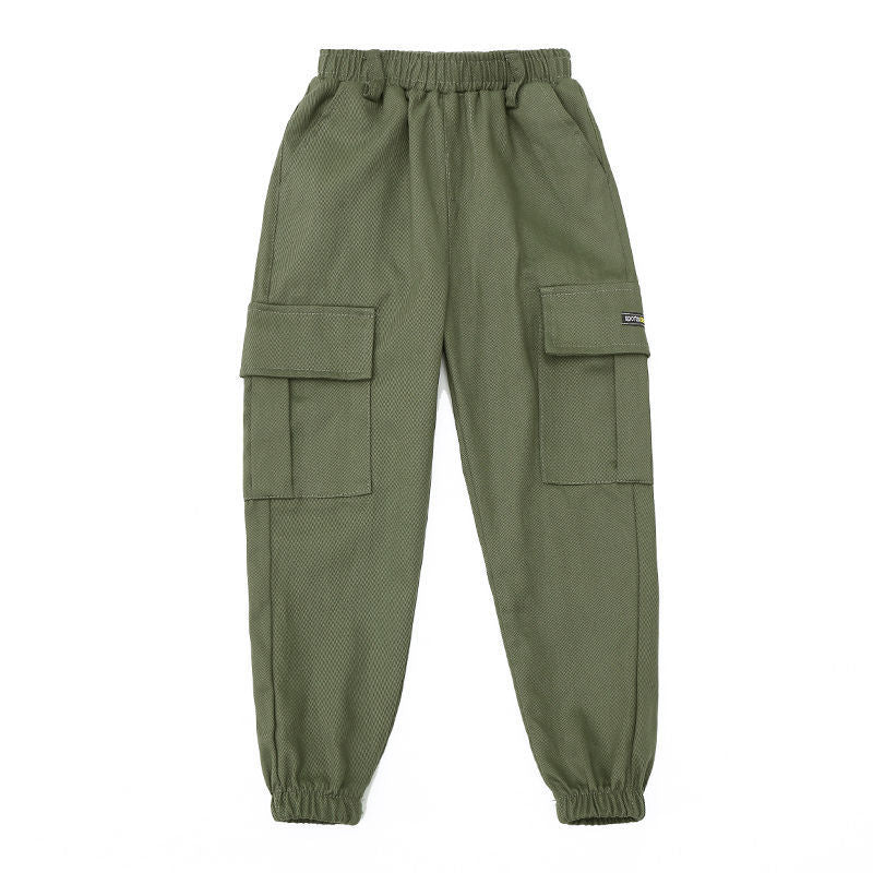Overalls Summer Thin Casual Pants Boys Loose - Tokcobstore