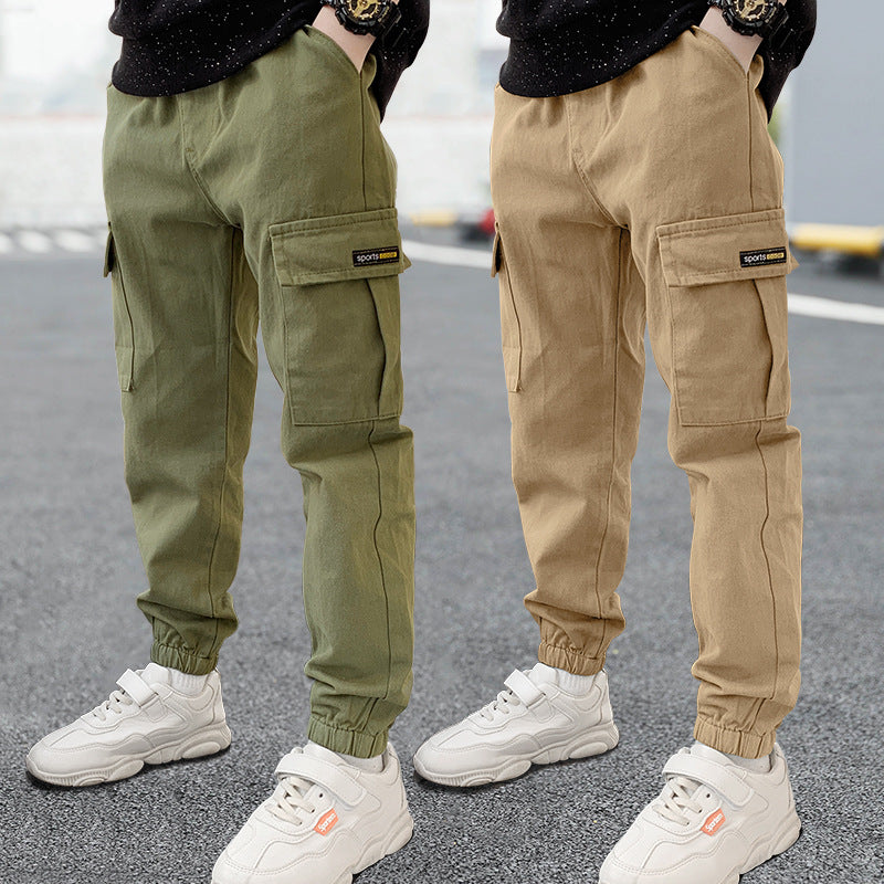 Overalls Summer Thin Casual Pants Boys Loose - Tokcobstore