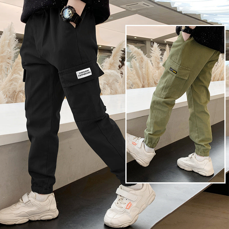 Overalls Summer Thin Casual Pants Boys Loose - Tokcobstore