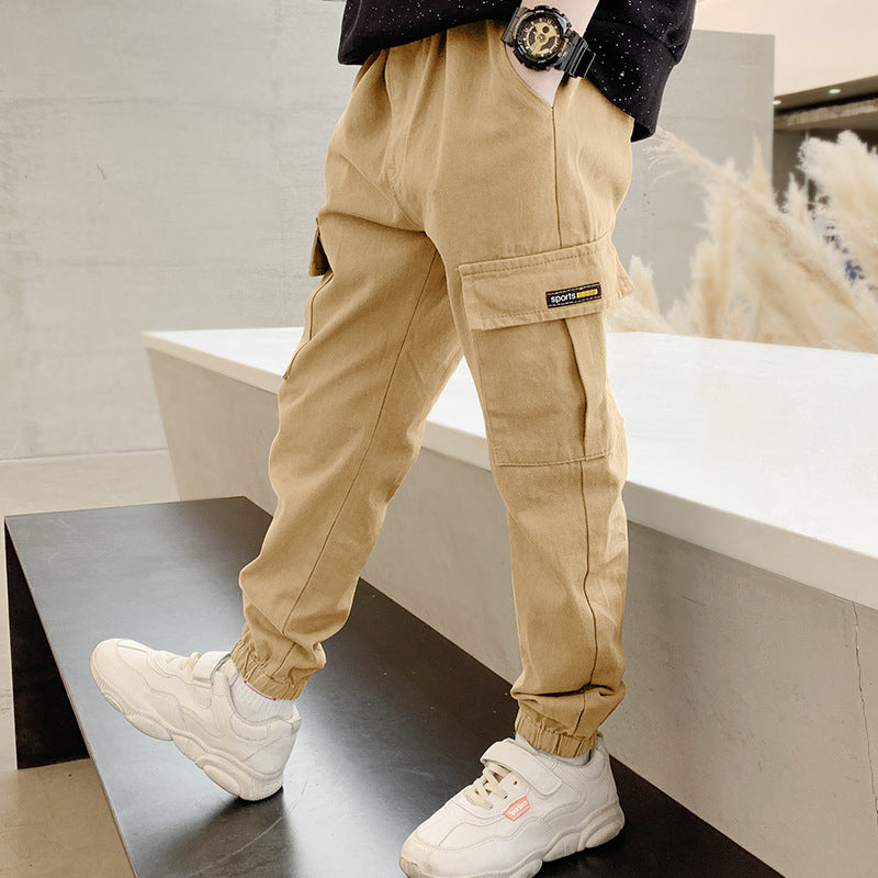 Overalls Summer Thin Casual Pants Boys Loose - Tokcobstore