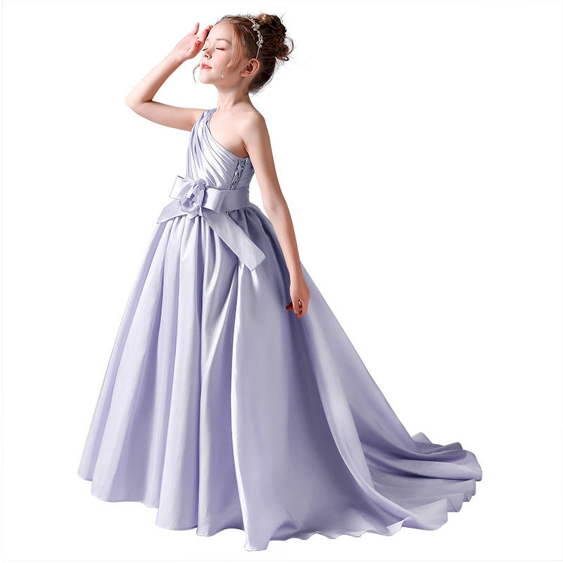 Elegant Princess Maidong Piano Hosting Performance Dress - Tokcobstore