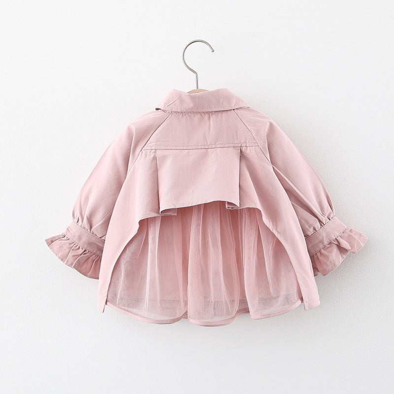 Girl's coat foreign style girl windbreaker - Tokcobstore