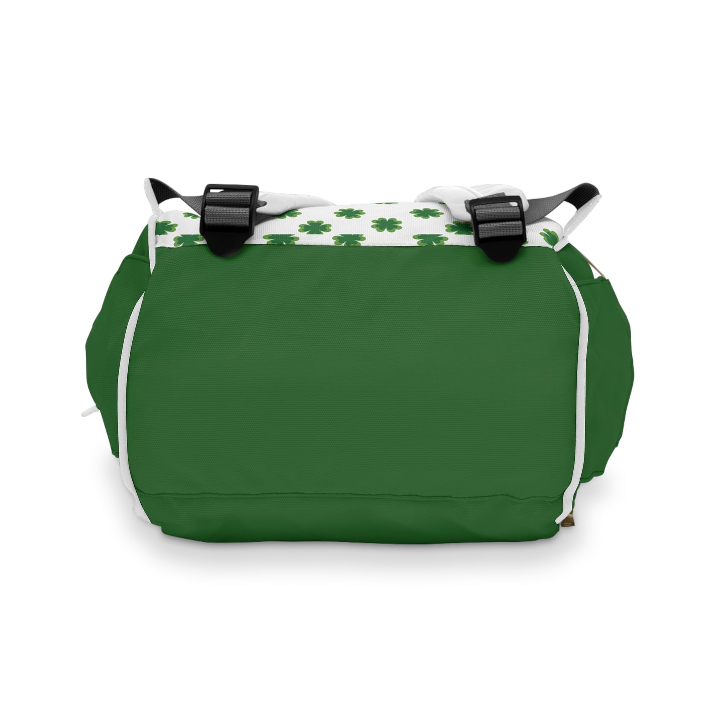Wickelrucksack „Clover“ – Multifunktionale Babytasche mit Kleeblatt-Print