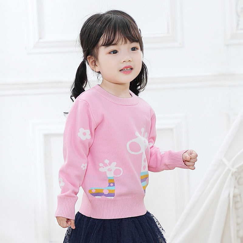 Girls autumn/winter sweater knitwear