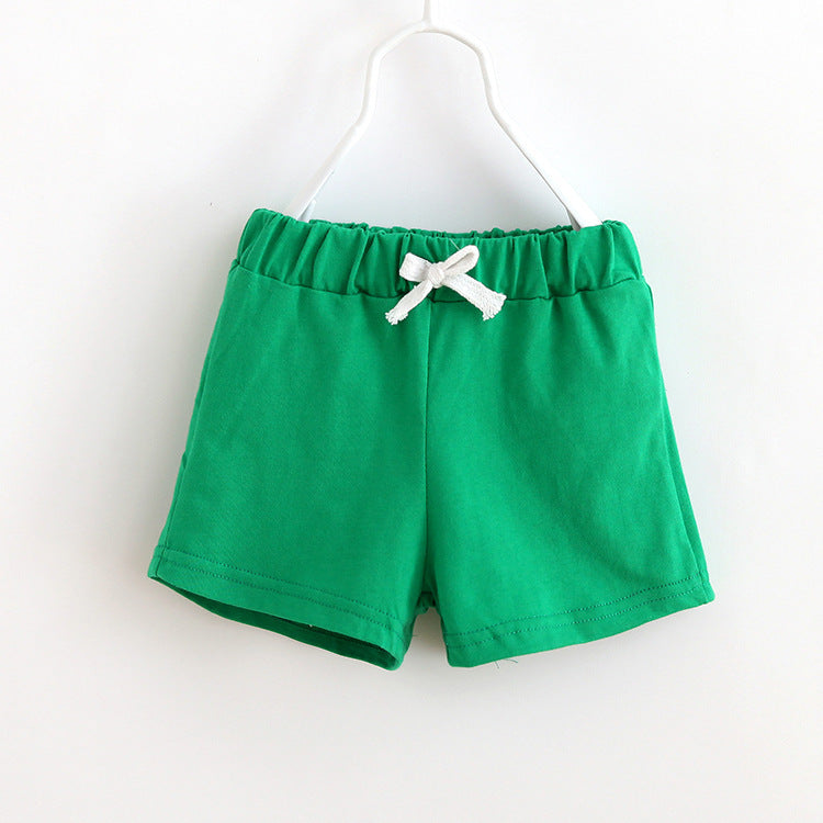 Summer Explosion Children's Wear Children's Shorts 2021 Summer New Candy Color Boys Beach Pants Pants