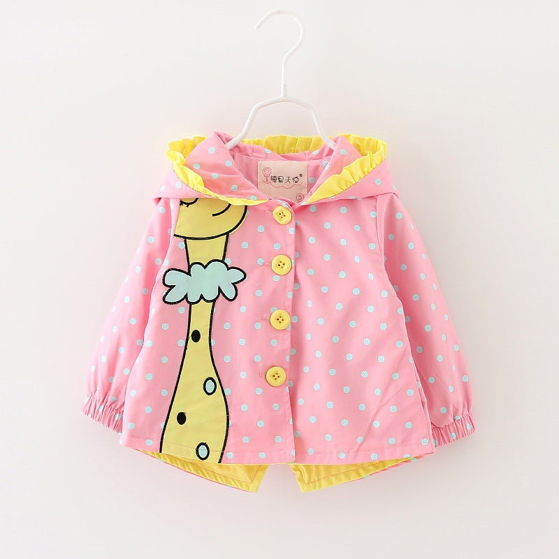 Girl's coat foreign style girl windbreaker - Tokcobstore