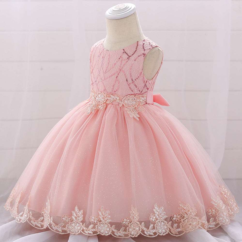 Girls princess dress dress baby birthday party