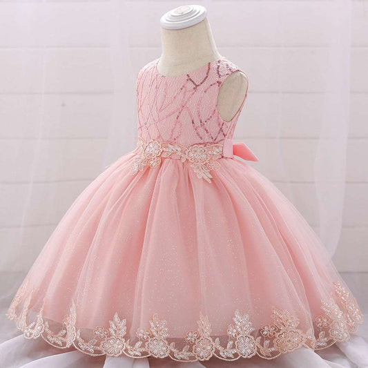 Girls princess dress dress baby birthday party