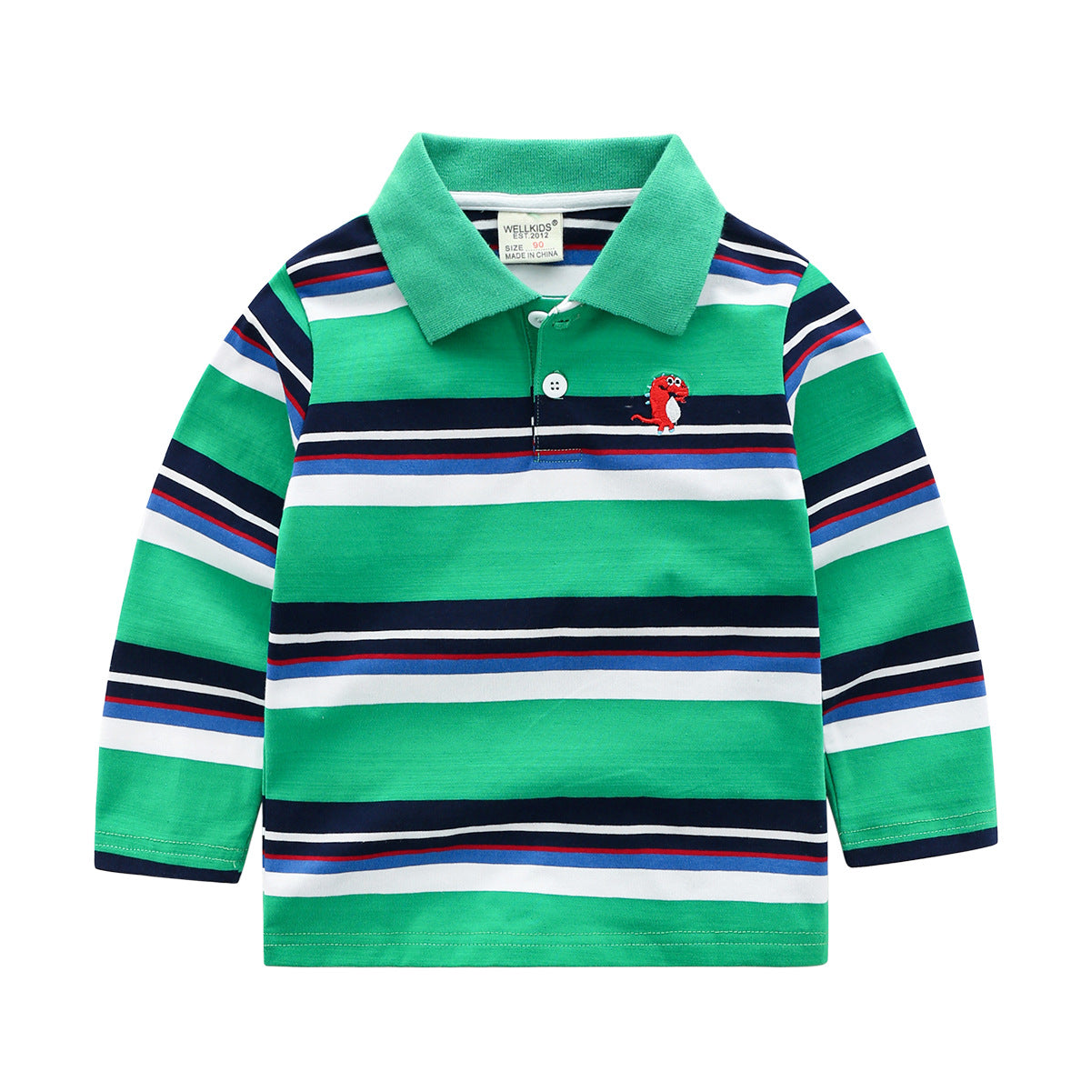 Boys striped long sleeve T-shirt - Tokcobstore