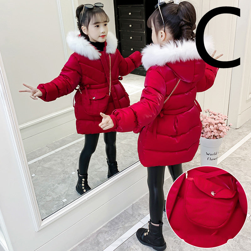Children's Mid-length Padded Down Jacket - Tokcobstore